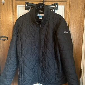 Columbia Black Quilted Jacket